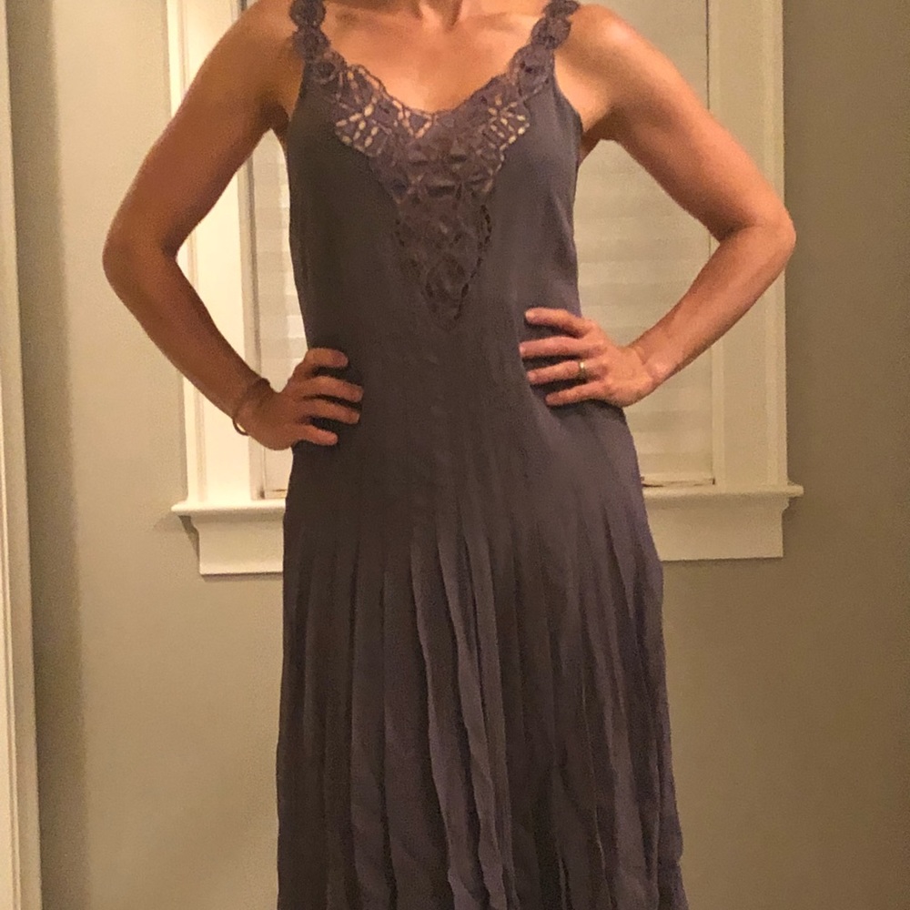 Catherine Malandrino silk dress w/ detail sz 4